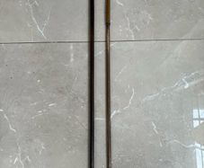 Antique Walking sticks one with white metal possibly silver x3