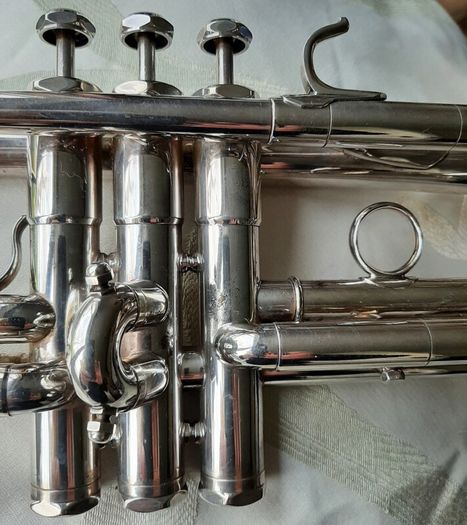 Vintage Schilke E1 trumpet in Key of E Flat and D