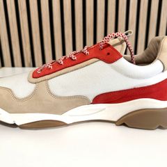 Zespa shoes ZSP7.M.154, Textile Tech Rouge/White