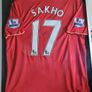 Liverpool FC Framed Signed Mamadou Sakho Jersey Image 3
