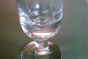Old toasting glass Victorian or earlier