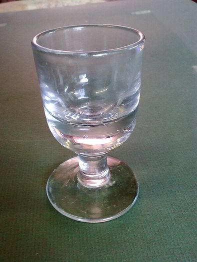 Old toasting glass Victorian or earlier