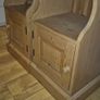 Solid Pine Wood Bedside Tables Image 2