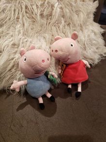 Peppa and George teddy