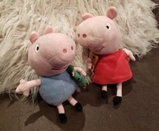 Peppa and George teddy