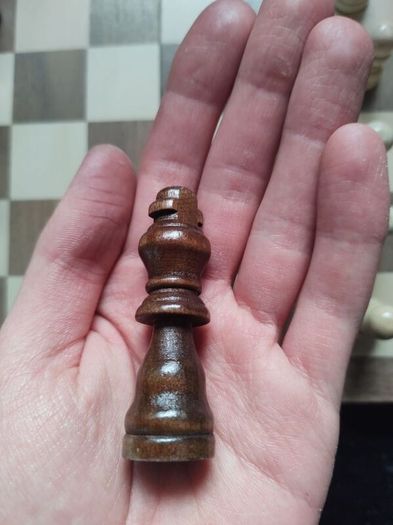 wooden chess set