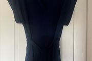 Never worn River island navy crepe top