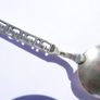 Vintage Sterling Silver 925 Greece Souvenir Spoon Discus & Greek Key Pattern 9,2g Image 9