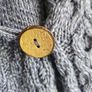 Arancraft Woolen Shawl Denim Colour Image 3
