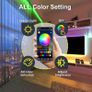 LED TV Backlights APP,4.36M USB Led Strip Lights with Remote for 65-75 Inch RGB 5050 APP Control Sync to Music Bias Lighting TV Led Lights for TV, Bedroom, Party and Home (Packaging May Vary) [Energy Class A+] Image 5