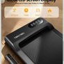 Walking Pad Treadmill, 6km/h Under Desk Treadmill for Home, 2.5HP Quiet Portable Electric Running Pad, Office Mini Walking Machine, 300LBS Capacity, Remote & LED Display, No Assembly Image 5