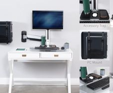 Sit/Standing computer station