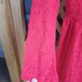 Red dress girls size 6-8 years H&M Image 4