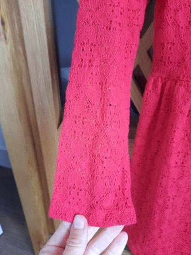 Red dress girls size 6-8 years H&M