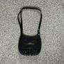 Longchamp Balzane Cowhide Shoulder Bag Medium Leather Grained Authentic Image 2