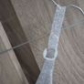 Silver knitted top size fits Xs s Image 2