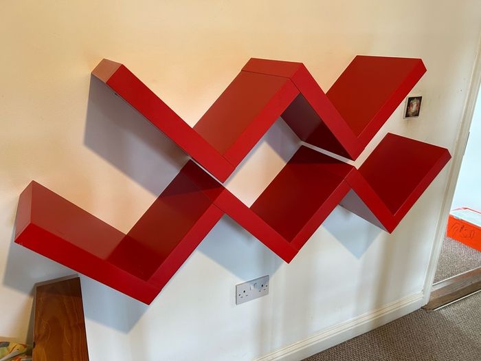 Ikea Zig Zag Shelf