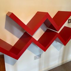 Ikea Zig Zag Shelf