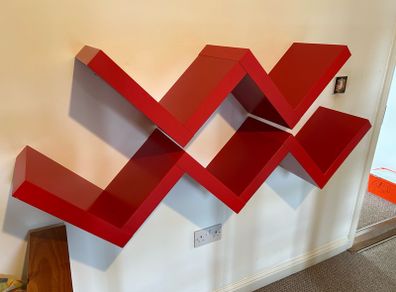 Ikea Zig Zag Shelf
