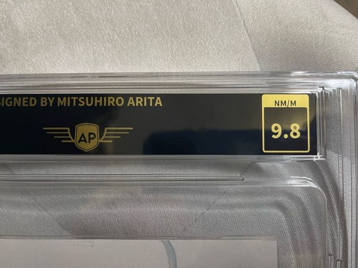 Mitsuhiro Arita Signed Art Print Graded 9.8 NM/Mint AP Grading