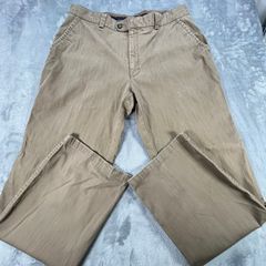 Oakman Vintage Active Stretch Canvas Chinos W36 L32 Brown