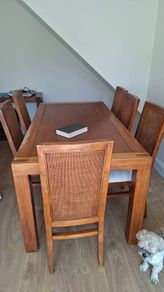 Dining room table and chairs