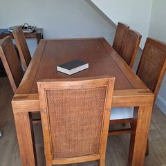 Dining room table and chairs