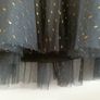 ESPRIT Black Tulle Skirt with Gold Metallic Dots Image 6