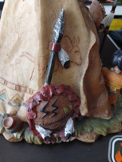 Academy Native American Camp Diorama