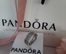 New silver ring with ale stamp