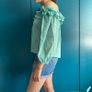 Zara Bardot style blouse. Size L Image 10