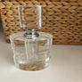 Heavy Oval Glass Perfume  Bottle Image 5