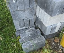 4" solid blocks