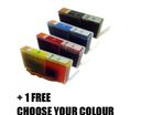 HP 364XL Compatible Ink Cartridge - 4 Pack plus 1 Free