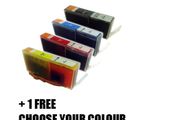 HP 364XL Compatible Ink Cartridge - 4 Pack plus 1 Free