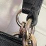 Coach black leather handbag Image 6
