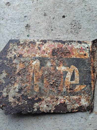Vintage Galtex Sign