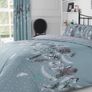 Premium Printed Bedding Sets Double Size, Feather Duvet Quilt Cover, Cotton Blend Bed Covers, Grey MULTIPLE COLOURS/SIZES AVAILABLE (FREE POSTAGE) Image 2