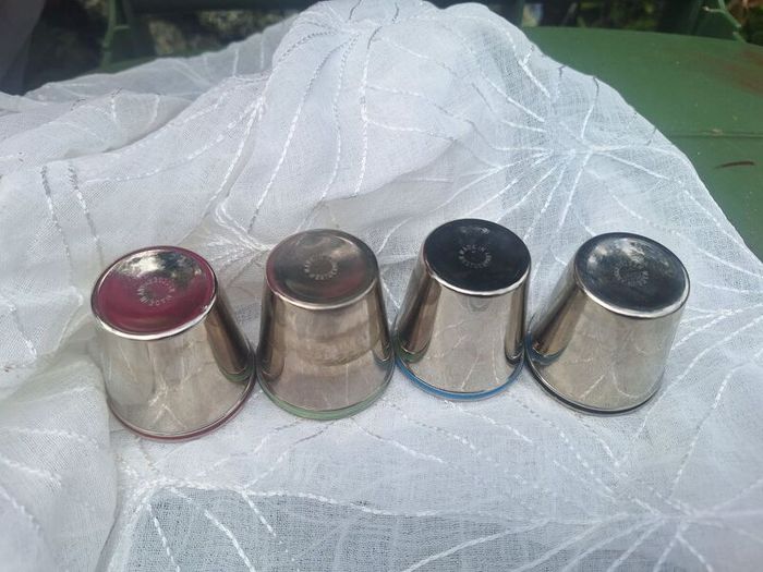 Rare West German Duo Flask and Cups