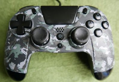 Gioteck - VX4  wired controller for PS4 and PC gamepad, joystick ergonomic