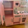 Kidkraft wooden kitchen pink - Like new Image 2
