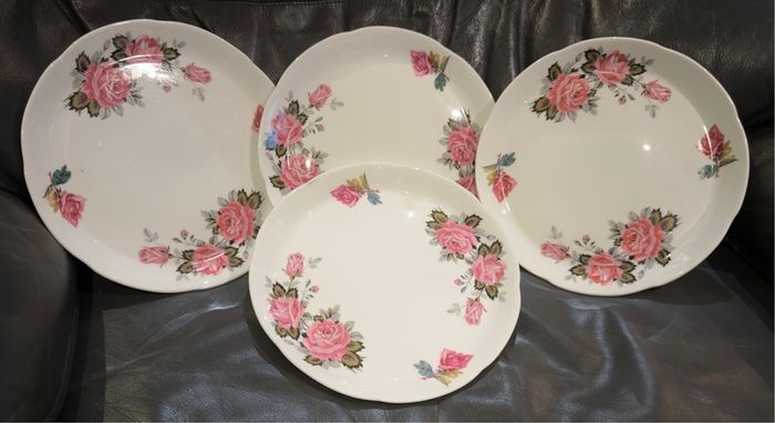 Vintage Regina Fine China 4 Plates