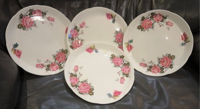 Vintage Regina Fine China 4 Plates