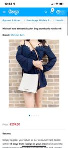 Michael Kors Kimberly Bucket Bag (Crossbody)