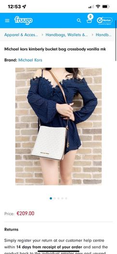 Michael Kors Kimberly Bucket Bag (Crossbody)