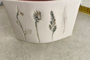 Wide Oval Vessel -Meadow Mix Detail MADE IN Galway, Ireland.