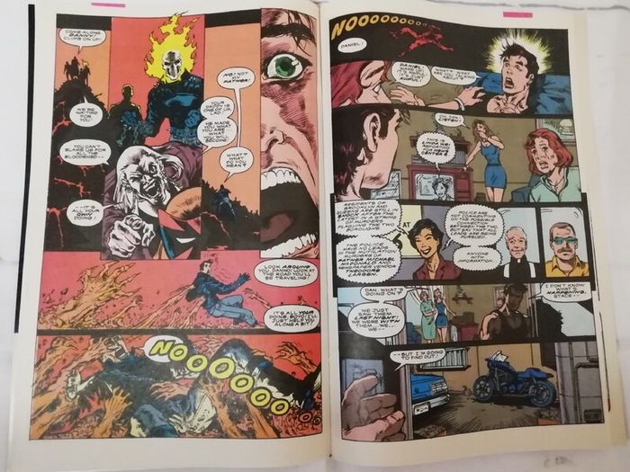 Ghost Rider #8 - Blackout Appearance & 1st appearance H.E.A.R.T.- 1990