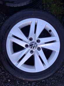 16" Genuine Vw Alloys with tyres