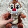 Disney Dale Mini Bean Bag Small Plush Animal Chipmunk Used PLease look at the pictures Image 2