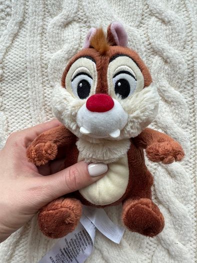 Disney Dale Mini Bean Bag Small Plush Animal Chipmunk Used PLease look at the pictures